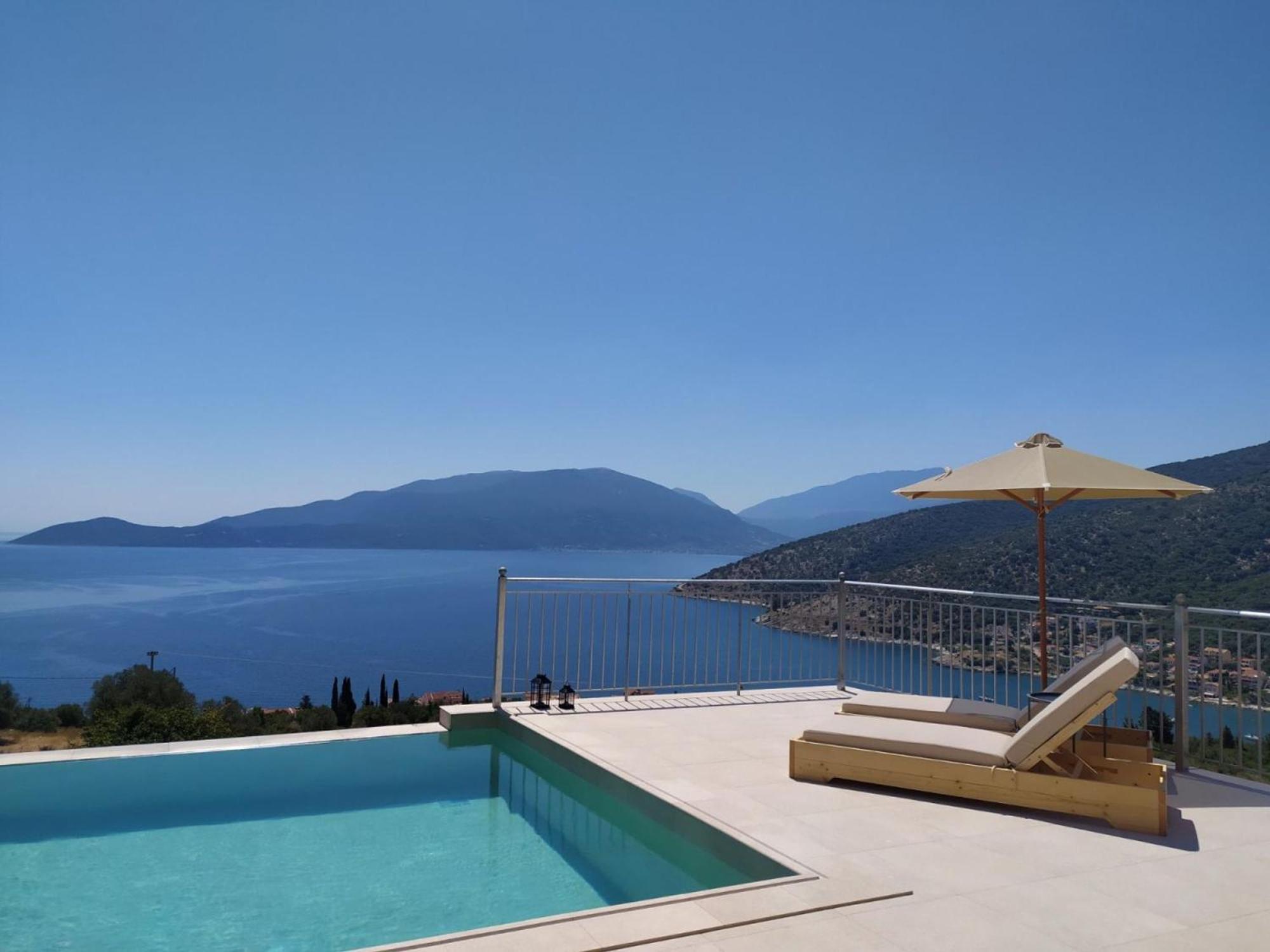 Augustela Villa Seaview Vacation Villa Agia Efimia Extérieur photo