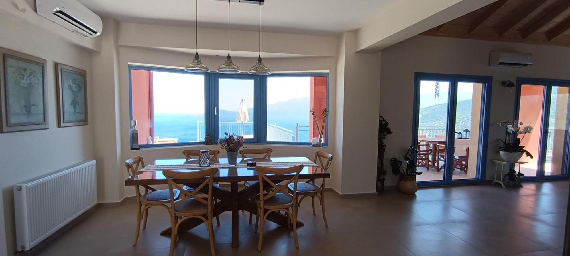 Augustela Villa Seaview Vacation Villa Agia Efimia Extérieur photo
