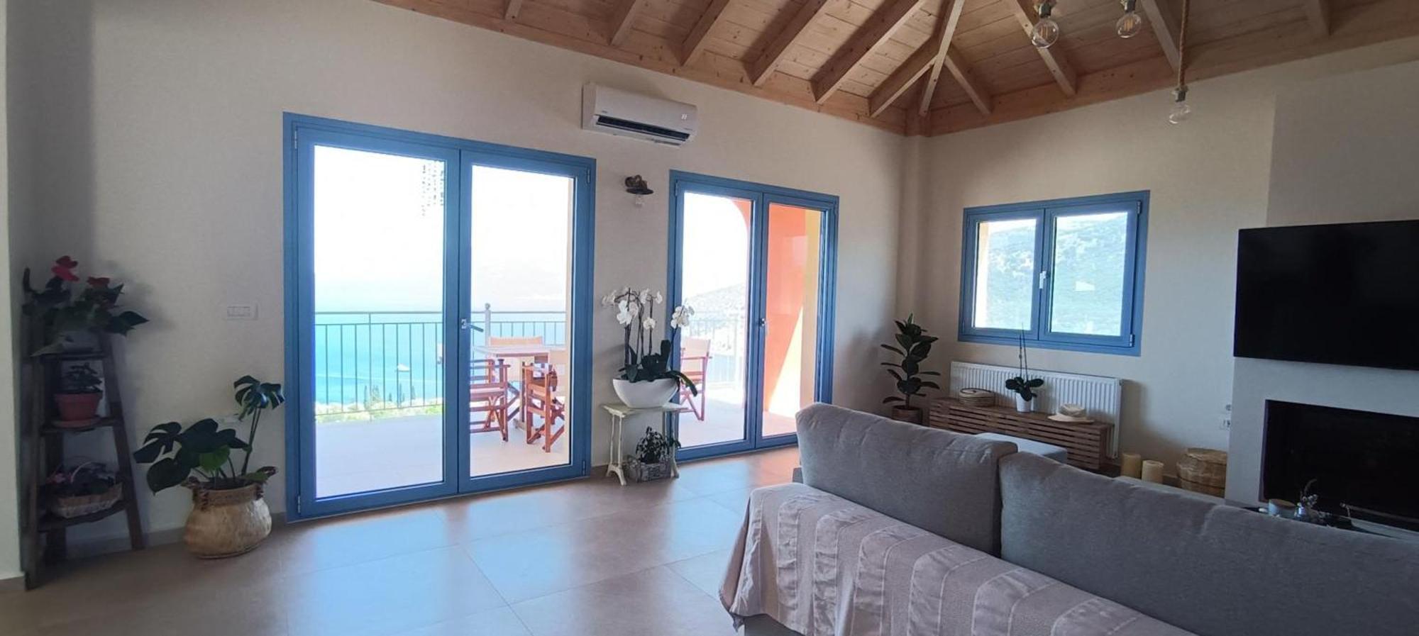 Augustela Villa Seaview Vacation Villa Agia Efimia Extérieur photo
