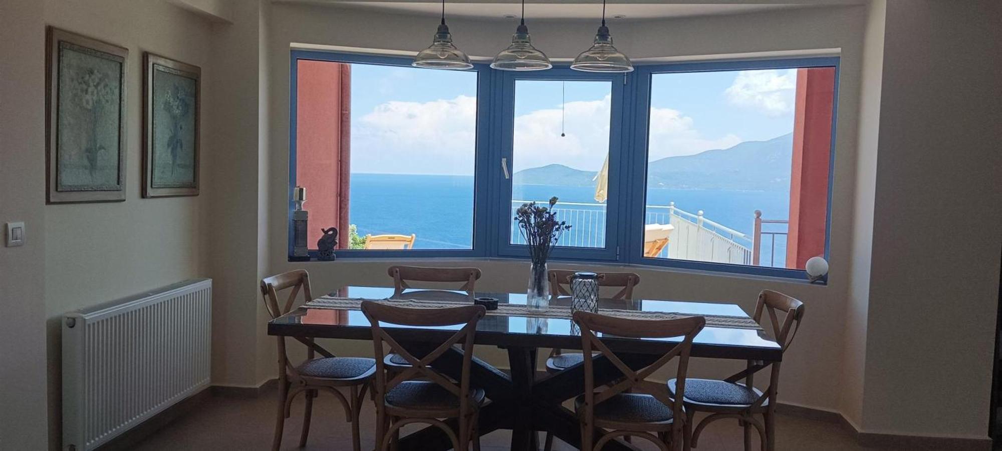 Augustela Villa Seaview Vacation Villa Agia Efimia Extérieur photo