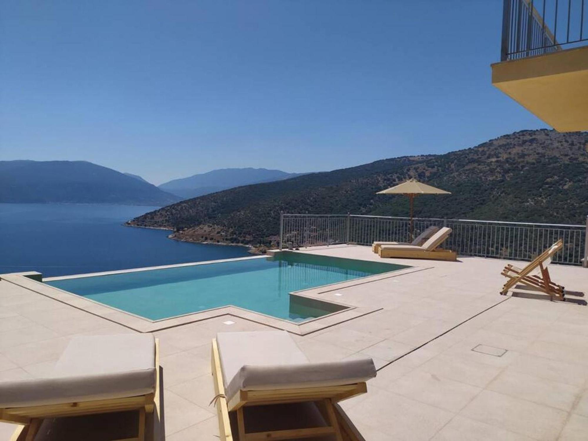Augustela Villa Seaview Vacation Villa Agia Efimia Extérieur photo